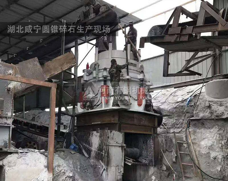 湖北咸宁河卵石制砂生产线